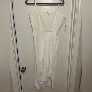 Lulus XL beautiful white dress NWT